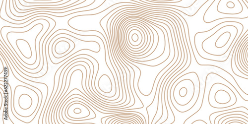 Topographic map background geographic line map with elevation assignments. The black on white contours vector topography stylized height of the lines map.