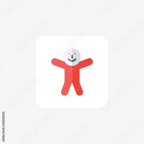 Ginger bread Flat Icon