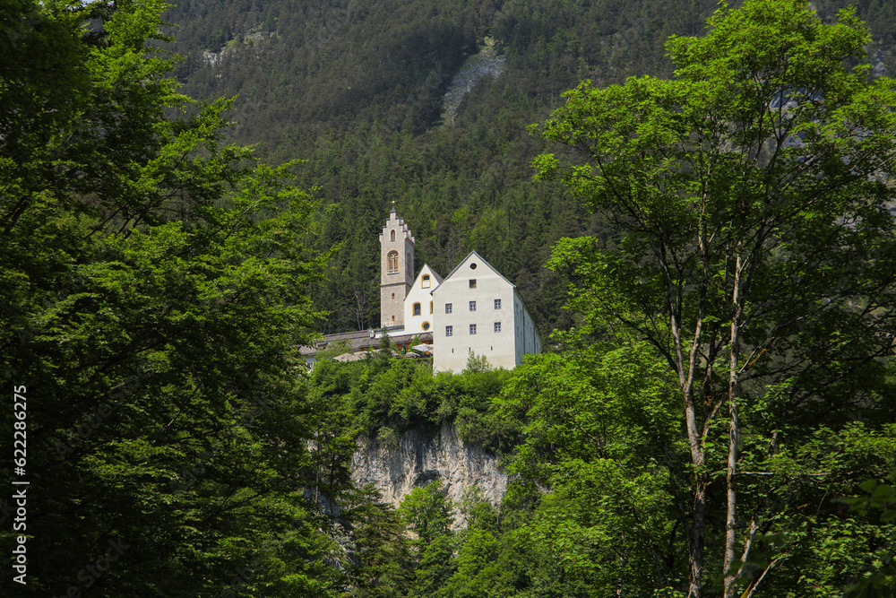 Monastery of St. Georgenberg in Stans , Tirol - Austria