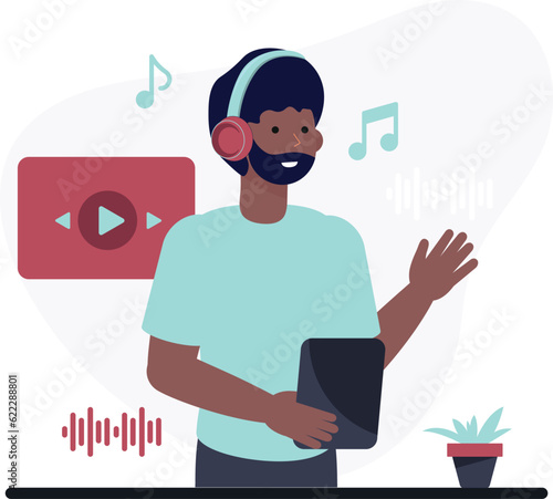 Podcast illustrations