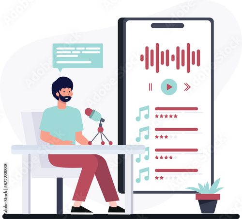 Podcast illustrations