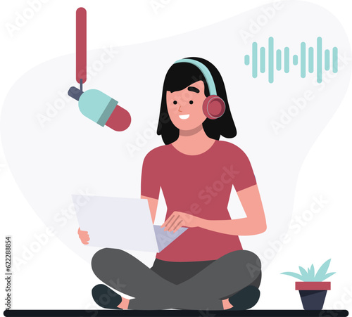 Podcast illustrations