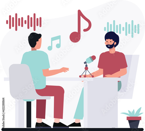 Podcast illustrations