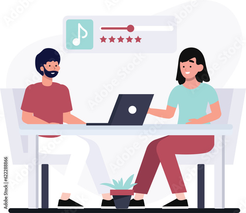 Podcast illustrations