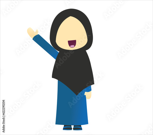 Muslim Women Vector