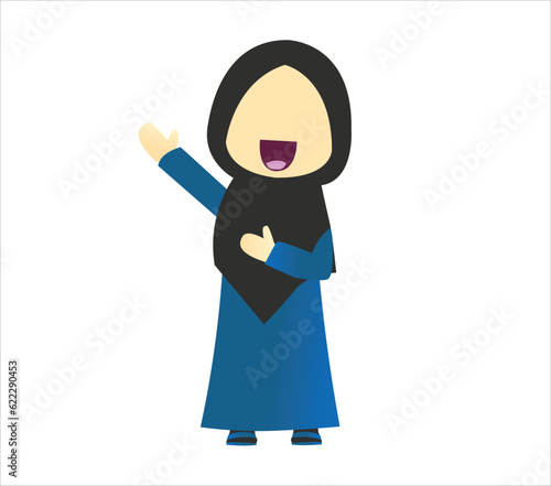 Muslim Women Vector
