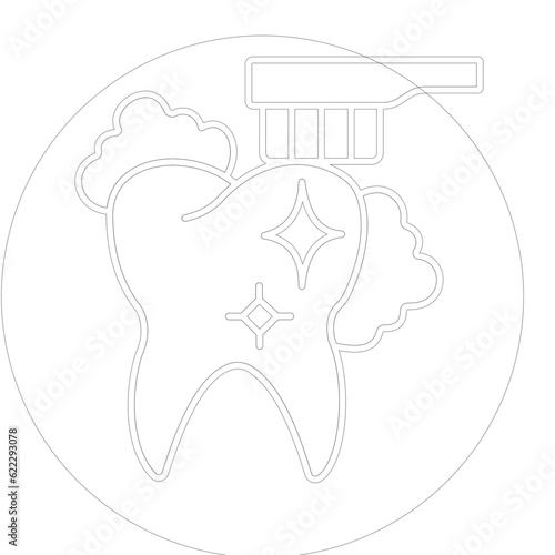 Teeth Vector Icon

