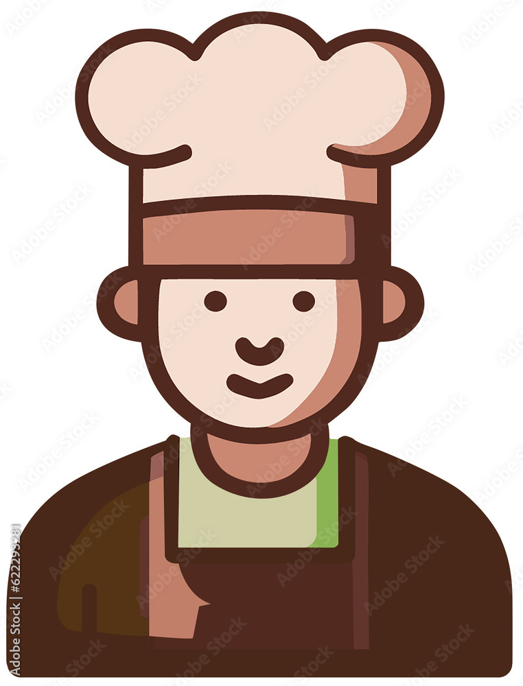 Obraz premium chef with a knife