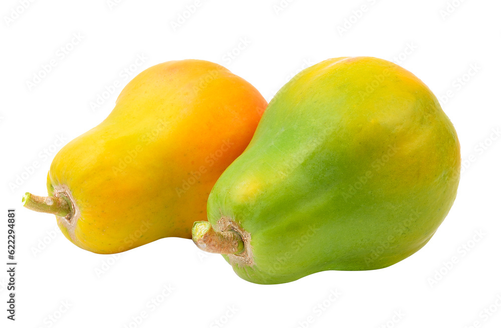 papaya on  transparent png