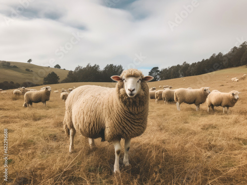 Sheep in a pasture