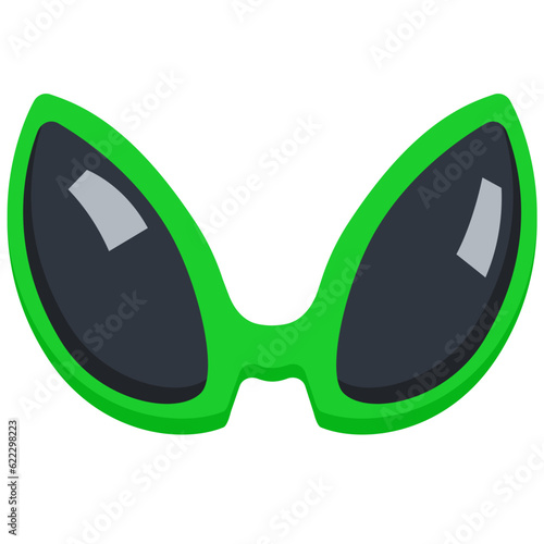 3d glasses isolated on white