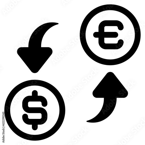 exchange rate icon photo