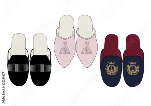 set of shoes