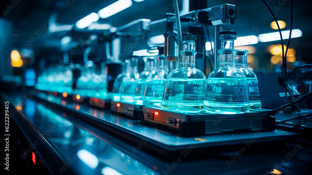 Industrial Alchemy: Visual Representation of the Process of Chemical Pharmaceutical Manufacturing. Generative AI. Industrial Alchemy: Visual Representation of the Process of Chemical Pharmaceutical Manufacturing. Generative AI.