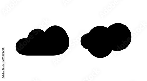 Cloud icon vector. cloud data. cloud services