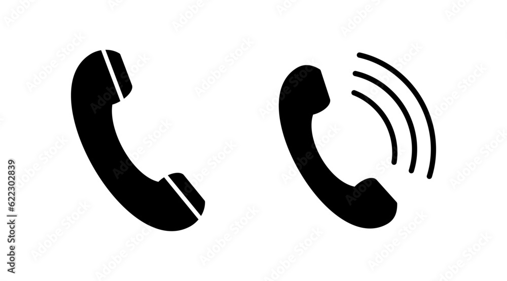 Call icon vector. phone icon vector Call icon vector. phone icon vector