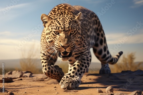 Leopard, Generative AI © MARISA