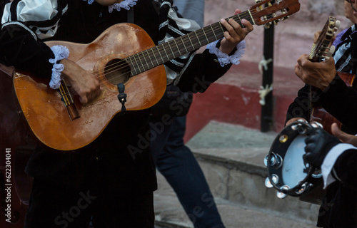 Street musicians in Mexico