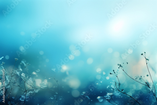 A soothing blue background with a subtle texture, perfect for corporate presentations, business background Generative AI