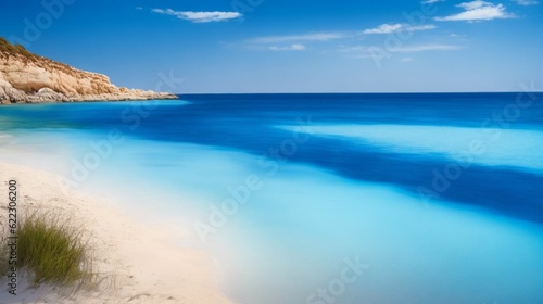 beautifull beach with bleu clear water