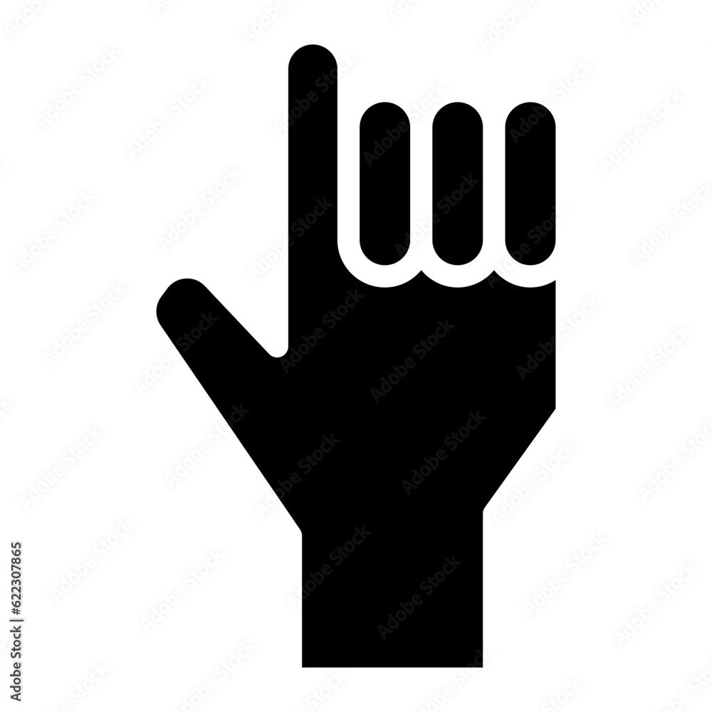 hand glyph hand glyph