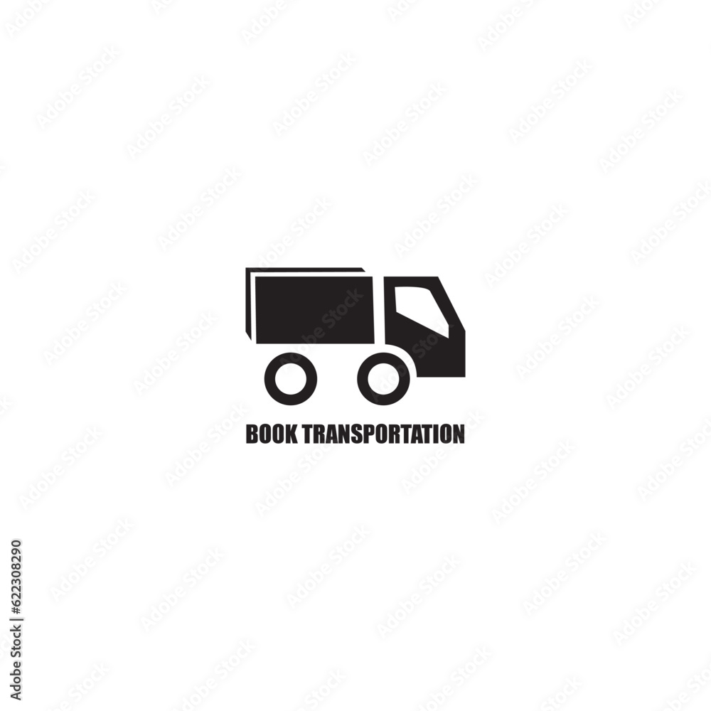 transport book logo illustration vehicle vector abstract design transport book logo illustration vehicle vector abstract design