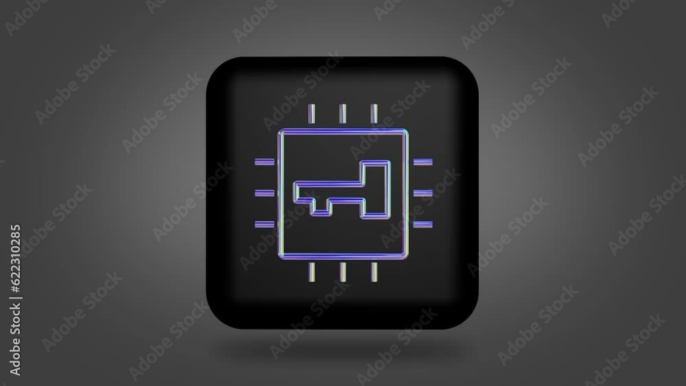 Motion design 3d icons. Symbol: trash can. 4k video. Motion design 3d icons. Symbol: trash can. 4k video.