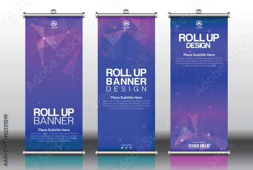 Roll up, roll up banner, rollup banner brochure flyer banner design template vector, roll up design modern x-banner and flag-banner. 850-2000mm rectangle size.