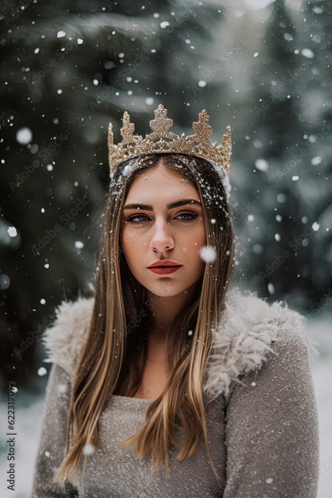 A fantasy winter Queen or Princess. Great for fantasy stories about winter, ice, snow, witches, fairies, druids and more. A fantasy winter Queen or Princess. Great for fantasy stories about winter, ice, snow, witches, fairies, druids and more.