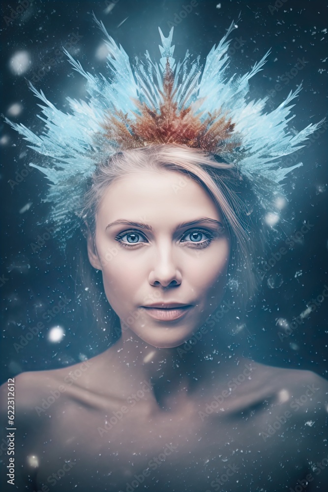 A fantasy winter Queen or Princess. Great for fantasy stories about winter, ice, snow, witches, fairies, druids and more. A fantasy winter Queen or Princess. Great for fantasy stories about winter, ice, snow, witches, fairies, druids and more.