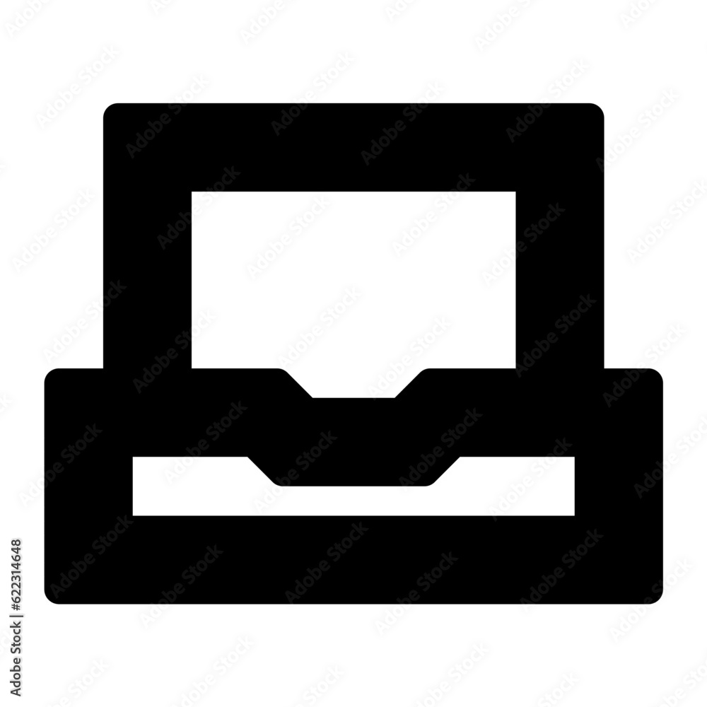 Laptop icon. Suitable for website UI design