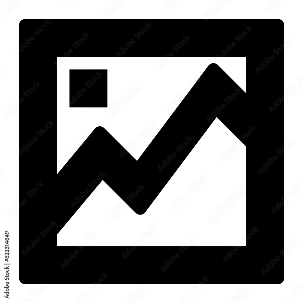 Picture icon. Suitable for website UI design Picture icon. Suitable for website UI design