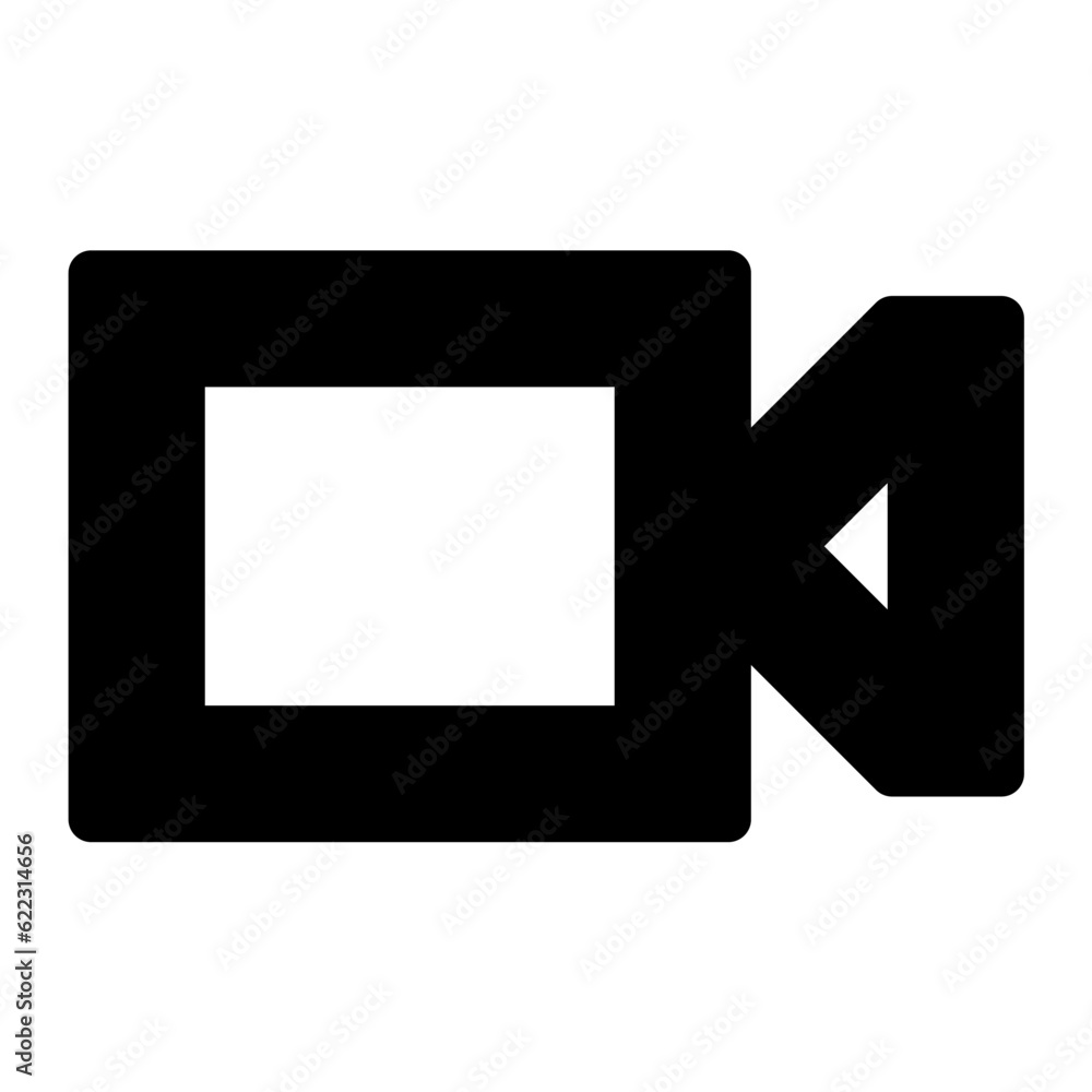 Video icon. Suitable for website UI design Video icon. Suitable for website UI design