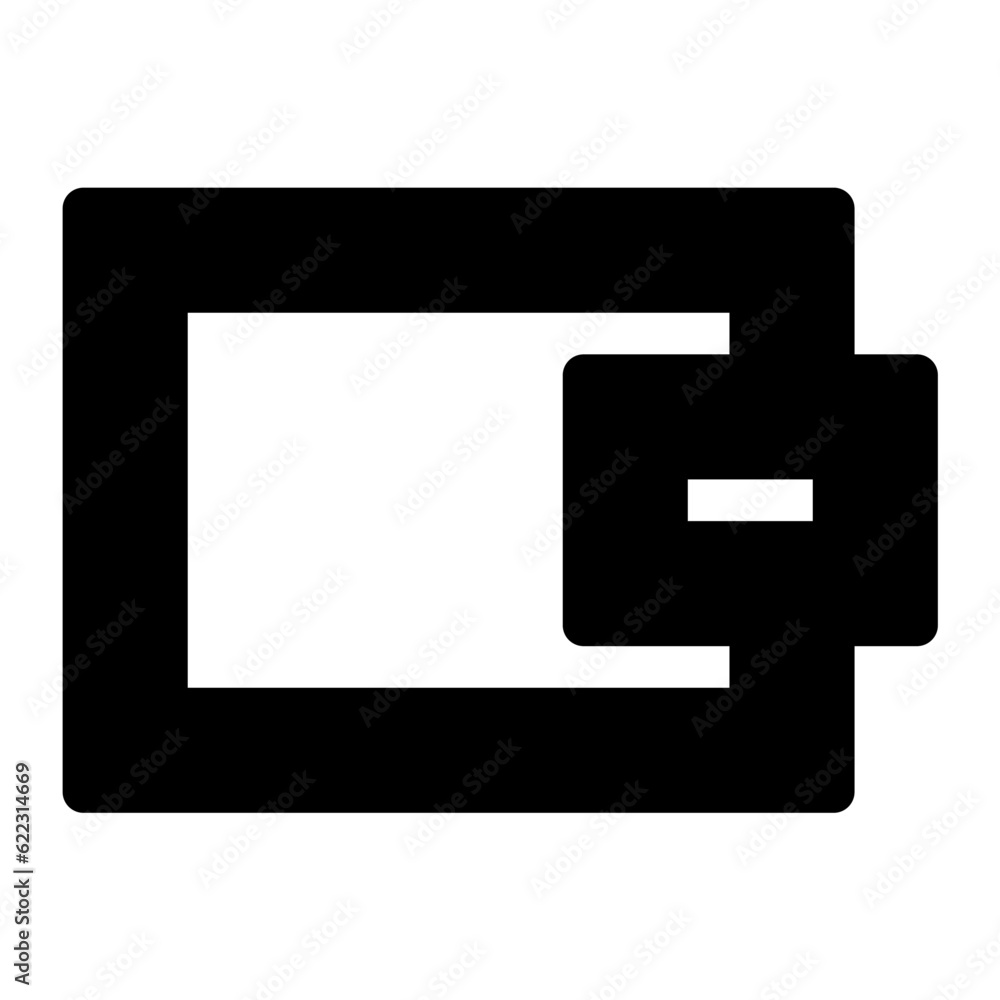 Wallet icon. Suitable for website UI design Wallet icon. Suitable for website UI design