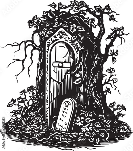 Tomb Grave Stone Halloween Horror