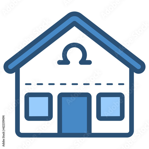 fraternity house icon
