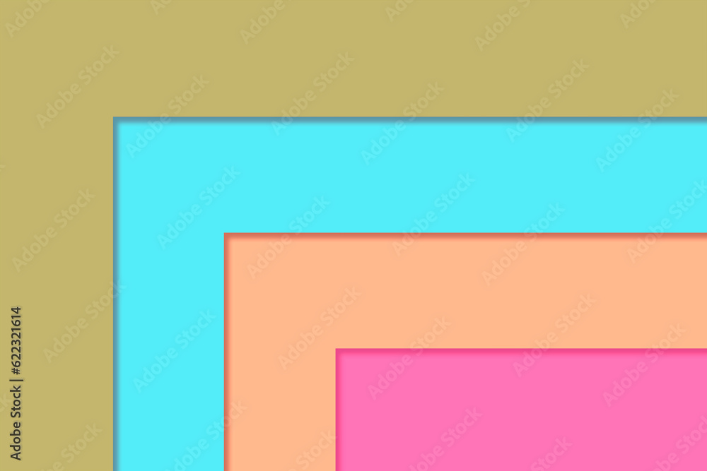 Fototapeta premium abstract colorful smooth lines background for your message. business brochure, template, window design