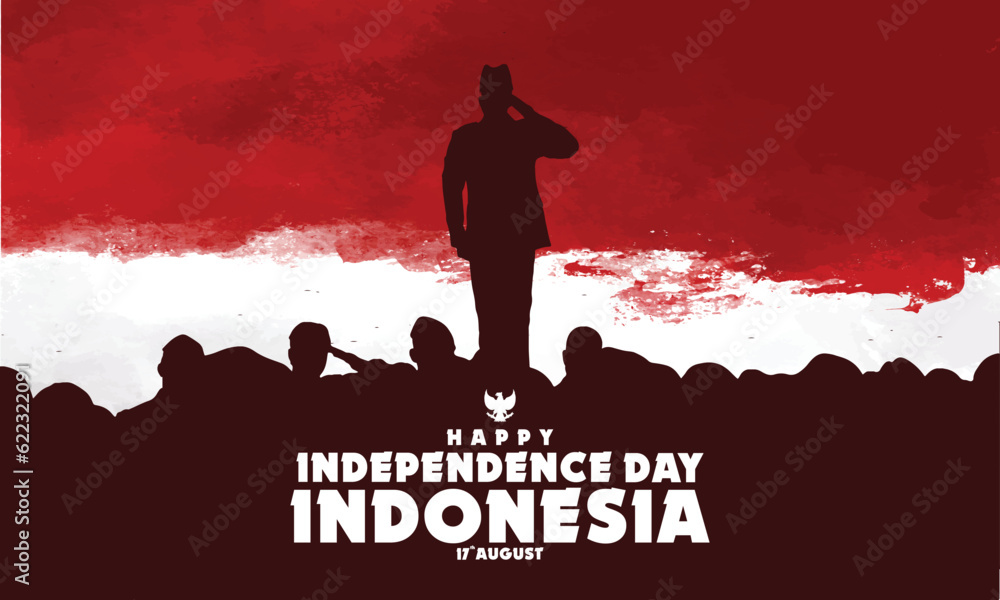 Happy Independence day Indonesia background Happy Independence day Indonesia background
