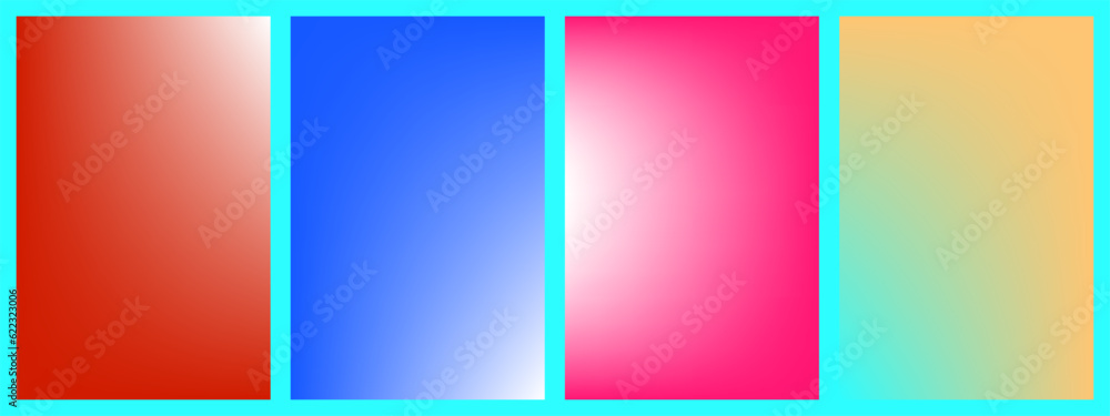 illustration vector graphic abstract gradient background colorful for banner, poster, template, design, flyer, brochure, card, bussines, etc