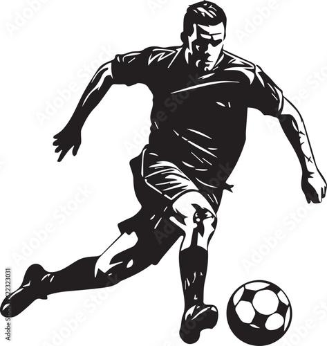 Fototapeta Naklejka Na Ścianę i Meble -  Soccer Sport Ball Competition Football