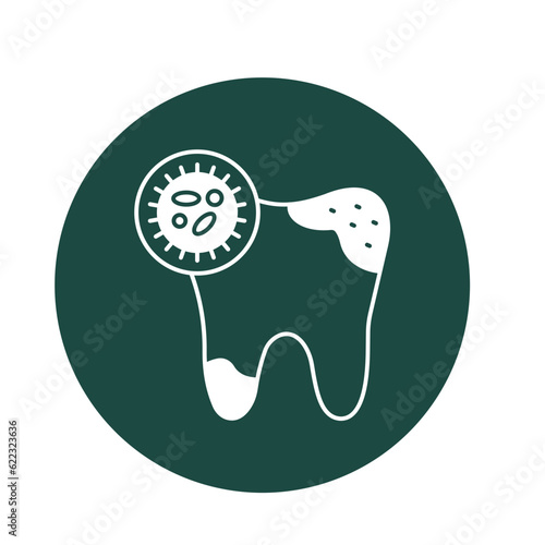 Pulpitis Vector Icon

