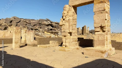 Temple of Kalabsha, Temple of Mandulis. Ancient Egyptian temple, Nubian temple in Egypt photo