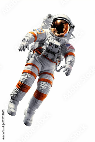 Astronaut in Space and on the Moon - Astronauta no Espaço e na Lua © LeoArtes