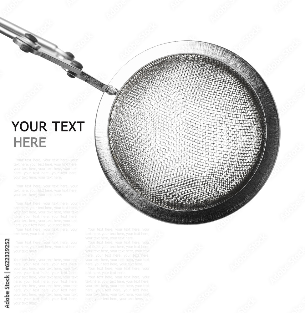 tea infuser isolated on white background tea infuser isolated on white background