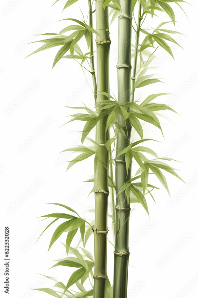 Fototapeta premium bamboo or bamboo shoots