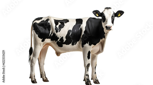 Fotografia dairy cow transparent background, png