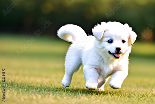 A cute little puppy. Generative AI