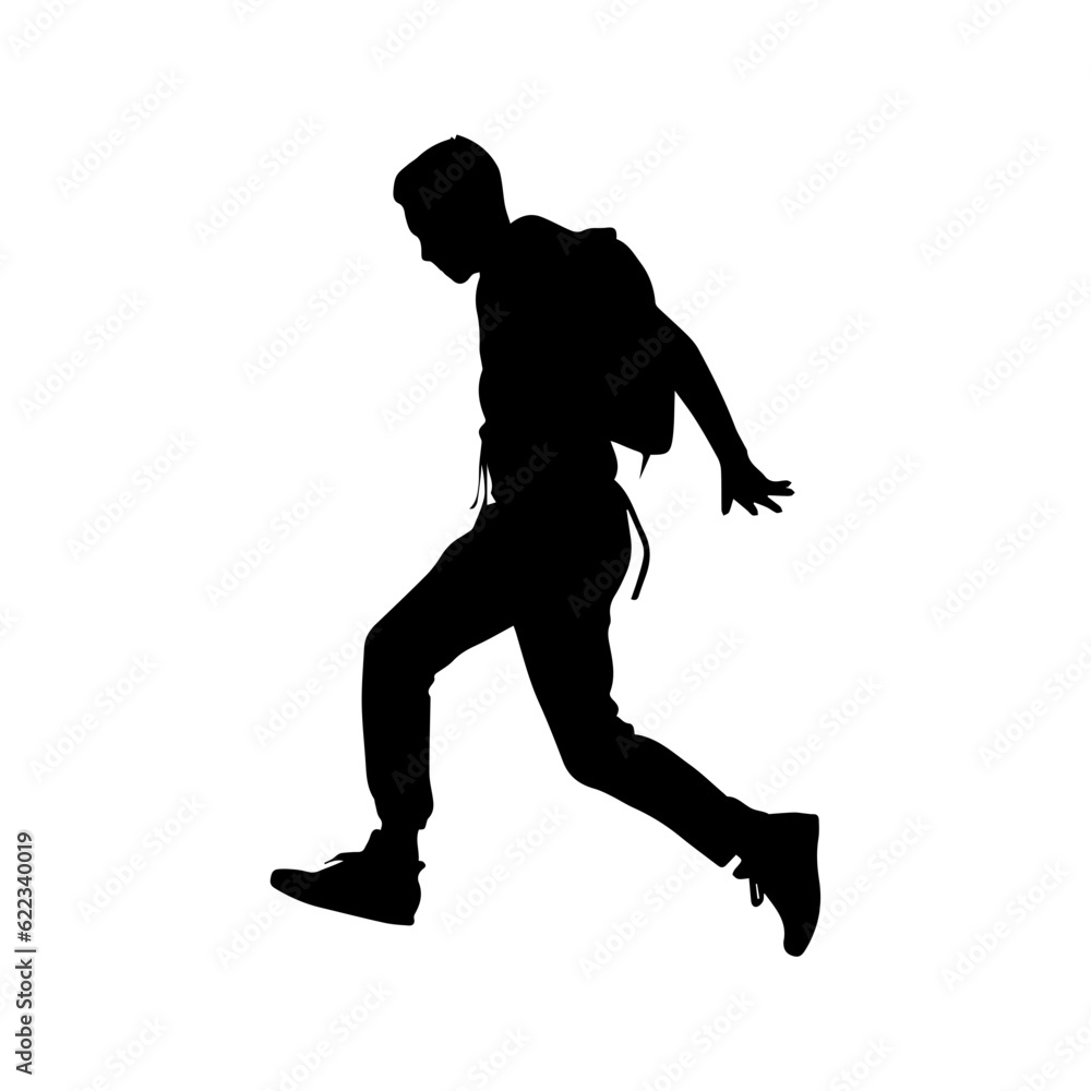 jumping figure silhouette illustration jumping figure silhouette illustration