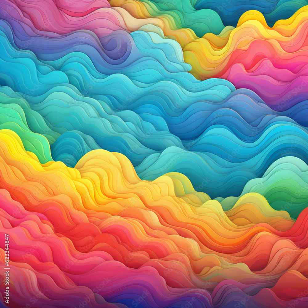 bright rainbow pattern background image bright rainbow pattern background image
