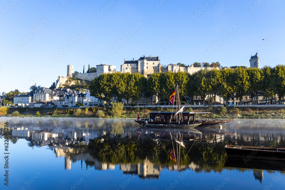 Fototapeta premium Burg Chinon - Forteresse Royale de Chinon - 11